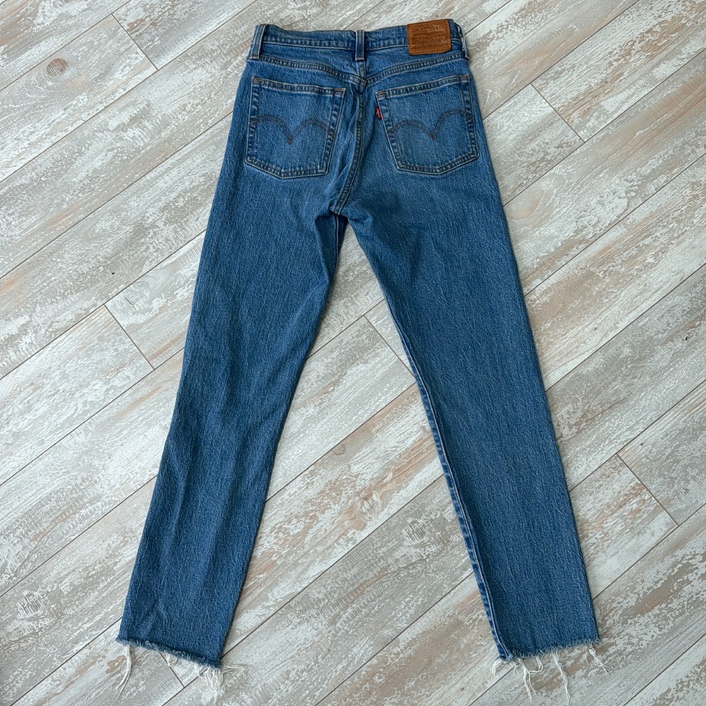 Levi's Blue Straight Leg Women's Jeans